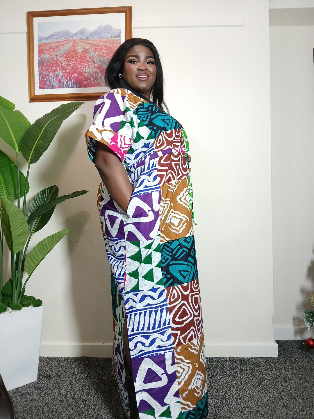rolake collage dress