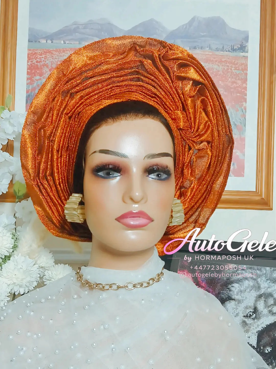 zariah orange autogele